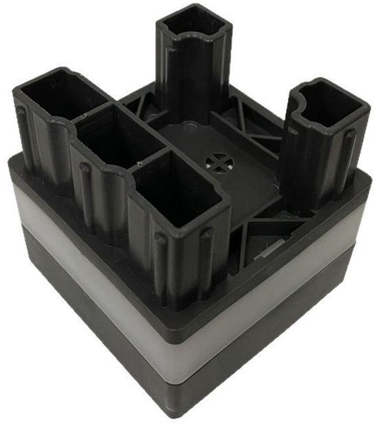 4 Led-solar-säulenleuchten, Solarleuchten Für Zäune, Gartenbeleuchtung