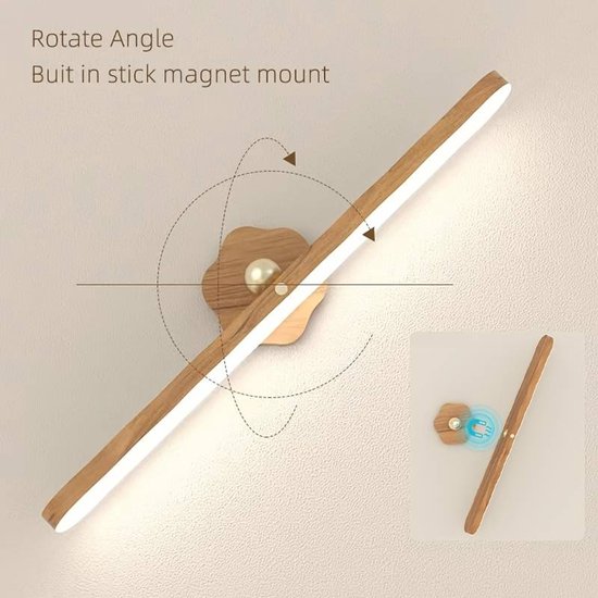 Led-leuchten – Magnetische Befestigung, Touch-steuerung, Abnehmbarer Magnetfuß, Stufenlose Helligkeitsregelung, Kabellose Arbeitsplatzbeleuchtung, Ideal Für Den Heimgebrauch.