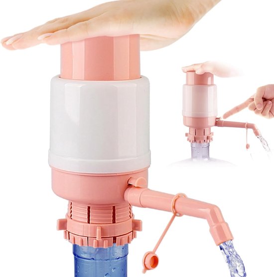 Universelle Wasserpumpe Tragbare Handpumpe Wasserflaschenpumpe Mit Extra Kurzem Schlauch Und Verschlusskappe Für Wasserflaschen Wasserspender Was