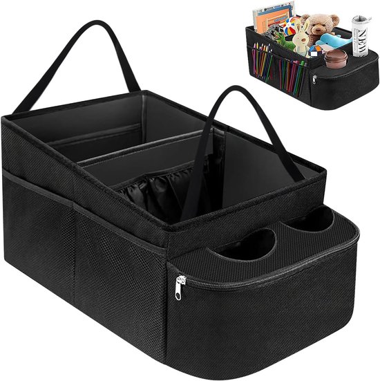 Auto-organizer Für Kindersitz – Mittelkonsolen-organizer – Unverzichtbarer Stauraum.