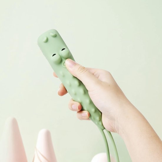 Wiederaufladbare Krokodil-led-taschenlampe Niedliche Silikon-taschenlampe In Tierform Liegt Gut In Der Hand Durch Langes Drücken Lässt Sich Die