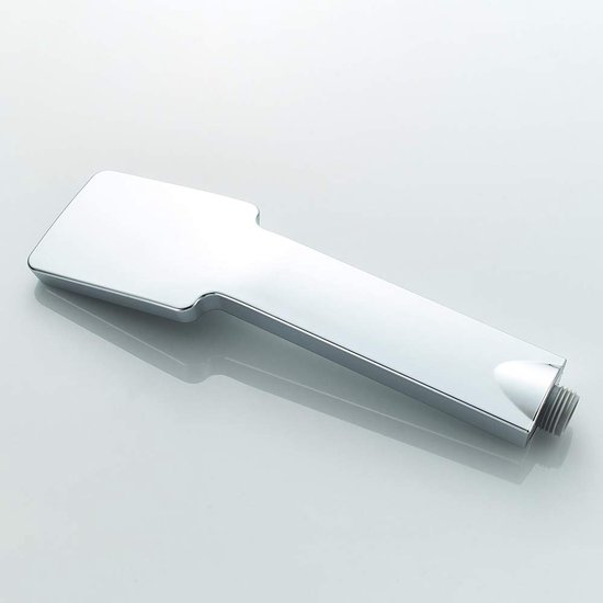 Quadratischer Duschkopf – Handbrause – Für Den Täglichen Gebrauch – Wassersparendes Design – 24 X 13 Cm – Silber
