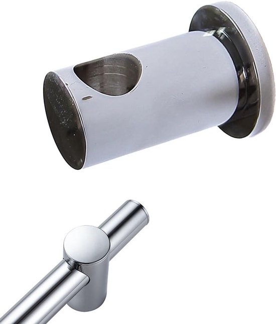 Duschkopfhalterung – Wandhalterung Mit Bügel – Duschen – Material: Messing – 22-mm-bohrung – Silberfarben