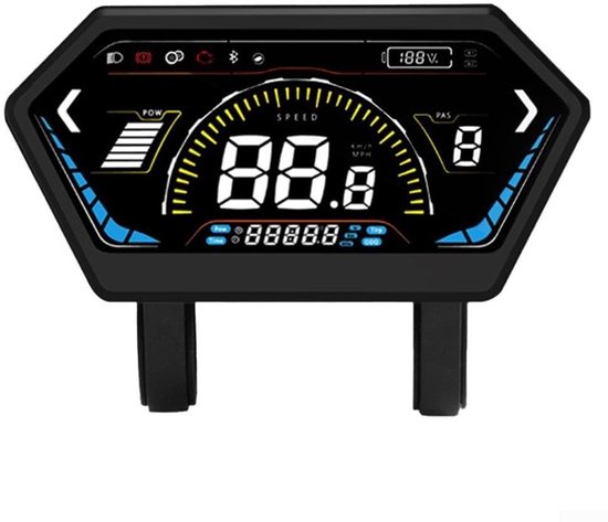 Cosensi – E-bike-lcd-bildschirm Mit Wasserdichtem Anschluss Und Farbdisplay