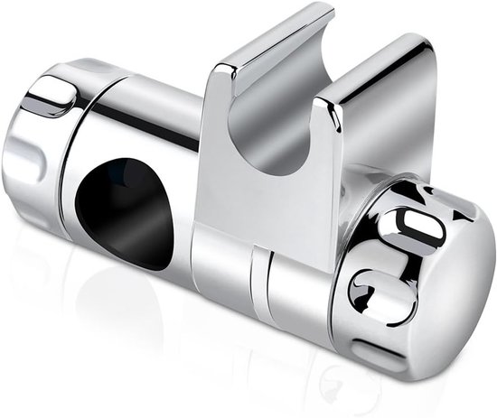 Verstellbarer Handbrausehalter-gleiter Für Duschstange 25 Mm, Chrom