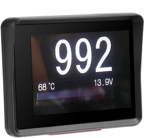 Universelles Obd2 Head-up-display (hud) Digitales Fahrzeuginstrument: Geschwindigkeit, Temperatur Und Spannung