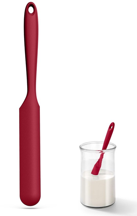 Silikonspatel – Hitzebeständig – Für Sauerteig Und Soßen – 1 Stück