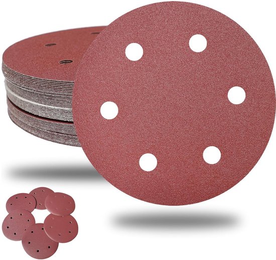 Dailygoods – Schleifscheiben 225 Mm – 30 Stück – Rund – Schleifpapier Für Gipskarton – Aluminiumoxid – Antistatisch – Verschleißfest