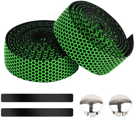 Fahrradlenkerband-set Aus Pu Und Eva, Rutschfest Und Stoßdämpfend Für Rennräder