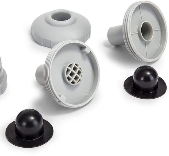 Ersatz-pooleinlaufdüse - Ø 32 Mm - Geeignet Für Intex-aufstellpools - 2 X 25022e Filter + 1 X 12634 (baugruppe) + 3 X Kurze Stopfen