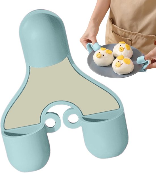 3-teiliges Set Anti-verbrennungs-clips Anti-verbrennungs-schüsselhalter Isolierclips Tellerhalter Aus Silikon Für Heiße Schüsseln Sicherer Und