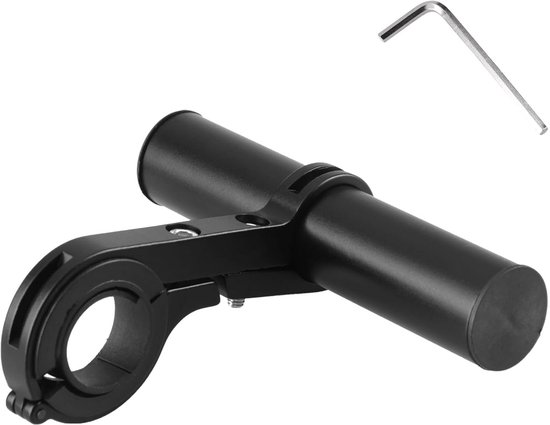 Fahrradlenkerverlängerung Mit Lampe, Handy- Und Gps-halterung