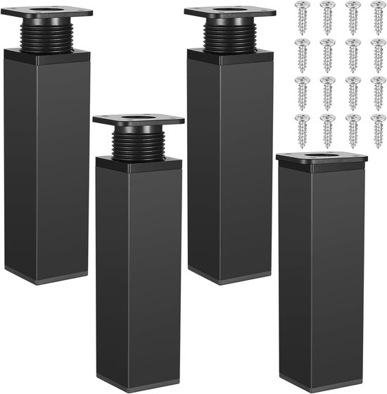 Stilvolles Set Aus 4 Metallmöbelbeinen