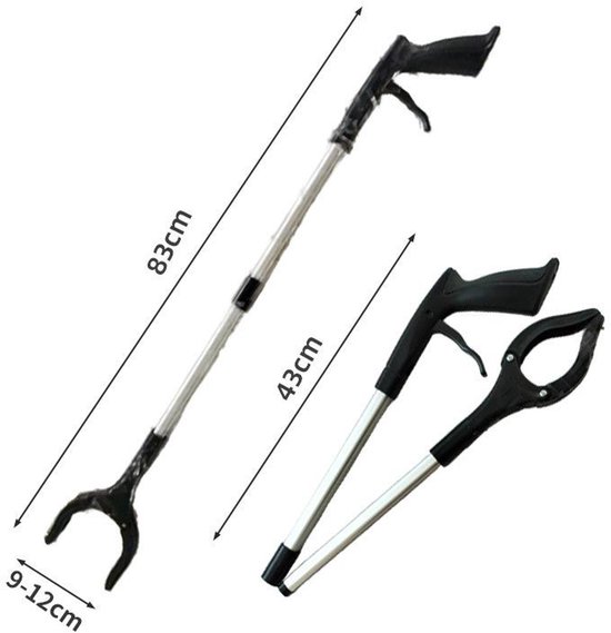 Klappbare Gartenklemme 83 Cm Geeignet Für Den Innen Und Außenbereich Zum Aufheben Von Gegenständen Und Sammeln Von Abfällen Praktisch Für Und Mit