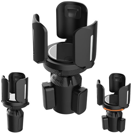 Auto-getränkehalter Verstellbarer Getränkehalter Auto-dose Flaschenhalter Ausziehbarer Sockel Max 14 Cm Durchmesser Universeller Auto-halter