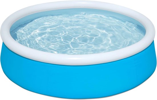 Rundes, Aufblasbares Kinderbecken Für Kleinkinder – 1,52 M X 38 Cm, Freibad