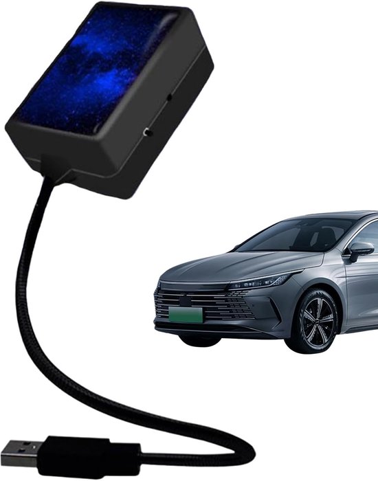 Led-projektionslampe Sternennacht Usb-sternenprojektor-nachtlicht Romantische Deckenleuchte Für Den Innenbereich Biegsame Tragbare Zur Dekoration