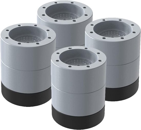 Vibrationsdämpfer Für Waschmaschinen, Antivibrationsfüße Aus Gummi, Universelle Vibrationspads Für Stabile Installation Und Geräuschreduzierung (6)
