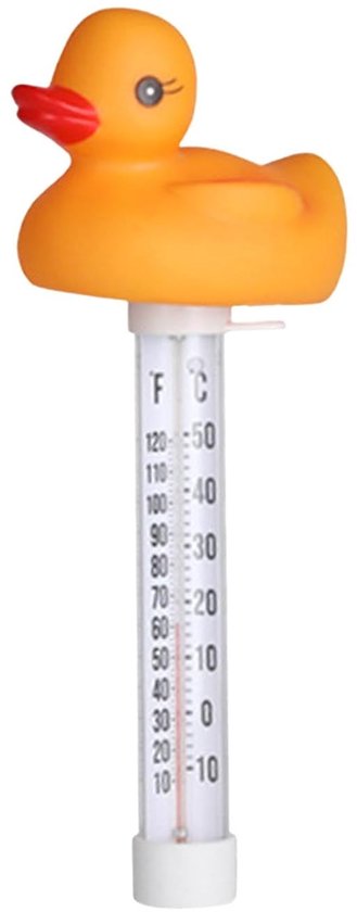 Leicht Ablesbares, Schwimmendes Poolthermometer, Niedliches Tiermotiv, Wasserthermometer, Wassertemperaturmesser Für Fischteiche, Ente