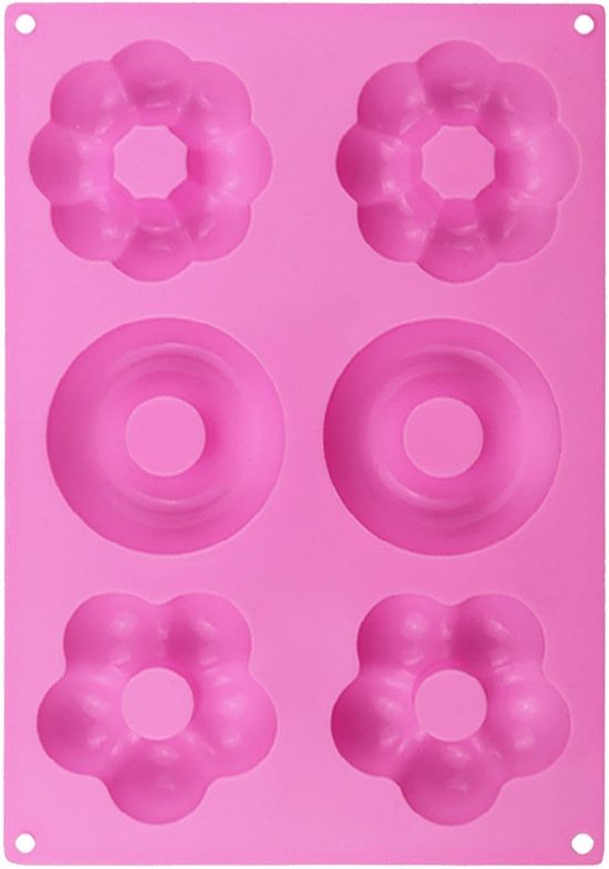 2 Silikon-donutformen Blumenförmige Bagel-backformen Antihaftbeschichtete Silikon-bagel-backform Hitzebeständige Silikon-donut-backform Für Und
