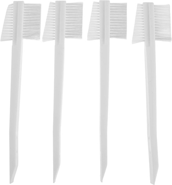 Set Mit 4 Doppelseitigen Autoinnenreinigungsbürsten Nylonborsten Und Metalldraht Für Kleine Zwischenräume Und Detailarbeiten Geeignet Für Felgen