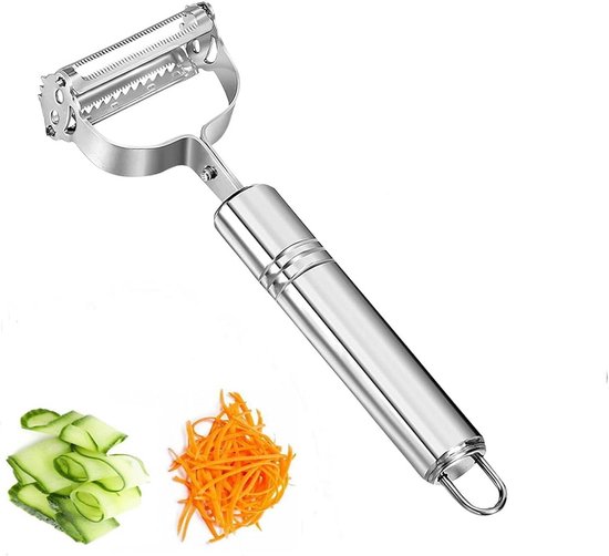 Multifunktionaler Edelstahl-schäler Mit Julienne-funktion Für Gemüse Und Obst