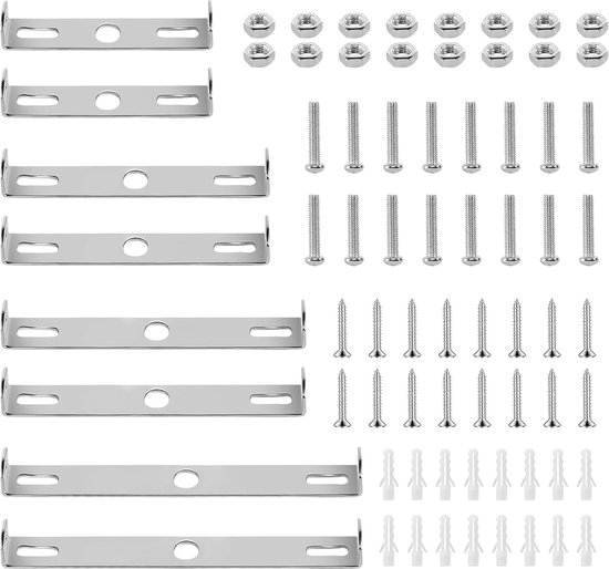 8x Deckenplatte 80 Mm 90 Mm 100 Mm 110 Mm Mit Schrauben Montagehalterung Lampenhalterungen Deckenlampenhalterung Für Deckenlampen Querträger-set