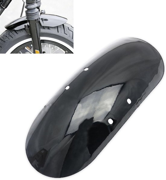 Kurzer, Matter Metall-vorderradkotflügel, Passend Für Motorräder, 346 Mm