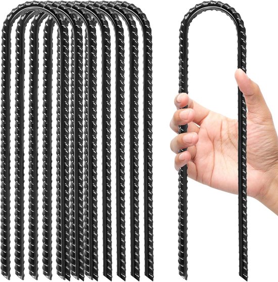 8 Edelstahl-erdanker, 30 Cm Lang Und 6 Cm Breit, Für Trampoline Und Sturmfeste Zeltnägel