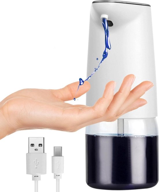 Automatischer Seifenspender 500 Ml, Kontaktlos, Usb-aufladbar, Für Hände, Geschirr – Bad, Küche