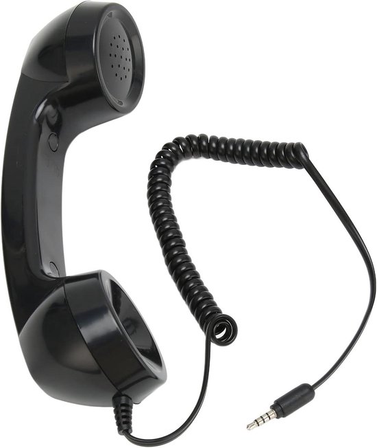 Retro-telefonhörer 3,5 Mm Universal-vintage-telefonhörer Für Strahlungsresistente Telefone (fabatersxfcduhgzw-12)