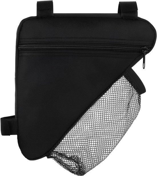 Dreieckige Fahrradtasche Wasserdichte Fahrradtasche 20x20x27cm Mit Netzfach Für Wasserflasche Großem Fassungsvermögen Für Handy Und Werkzeug Für