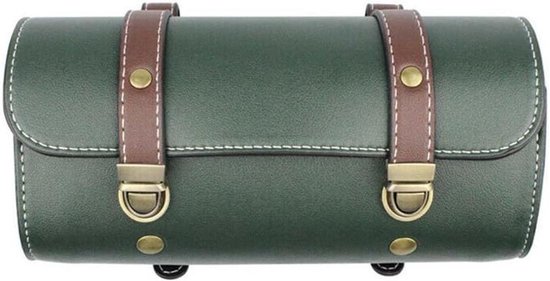 Allecta – Lenker- Und Satteltasche Für Motorräder Mit Gabelwerkzeugset – Grün – Universelle Passform