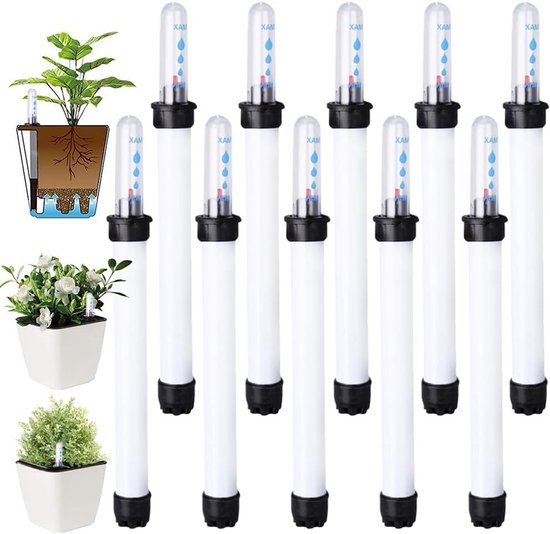 Set Mit 10 Wasserstandsanzeigern Für Pflanzen – Ideal Für Zimmerpflanzen, Hydrokultur Und Blumentöpfe