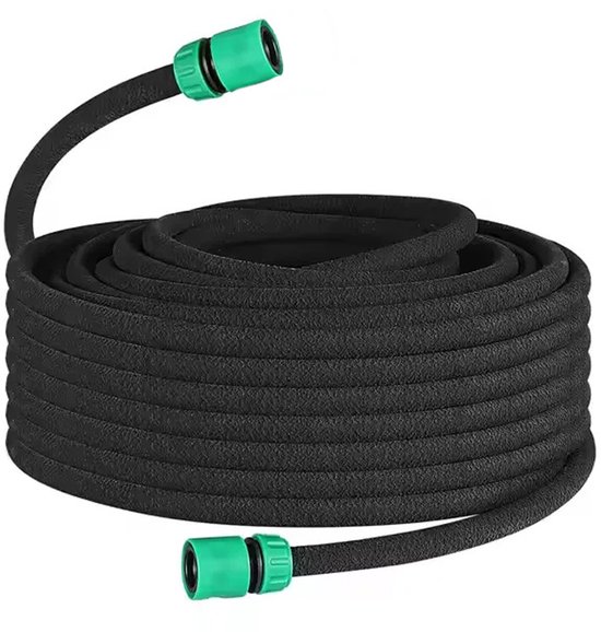 Poröser Schlauch 15 M – Flexible Tropfbewässerung, Wassersparend, Für Garten Und Rasen