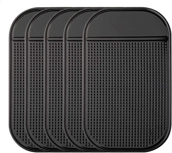 Rutschfeste Matten Für Das Armaturenbrett 5 Stück Selbstklebende Rutschfeste Matten Geeignet Für Radarwarner Mobiltelefone Schlüssel Glas Spiegel