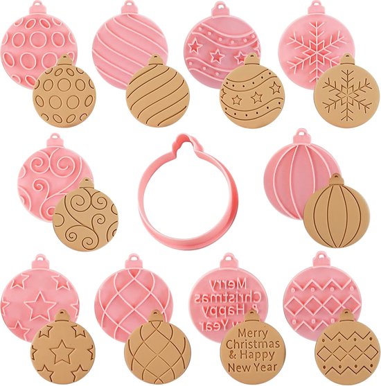 10 Weihnachtsplätzchenausstecher, Kunststoff-ausstecher, 3d-ausstecher, Weihnachtsplätzchenausstecher, Plätzchenformen Für Kinder, 10er-set