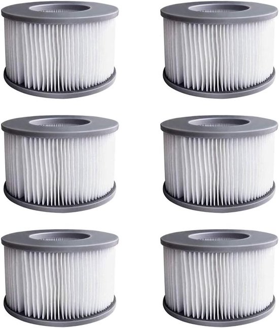 6 Whirlpool-filter Für Mspa-schlauchpools, Verbesserte Filterkartusche Für Optimale Wasserqualität Und Reinigung
