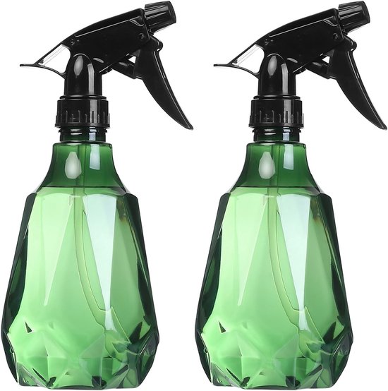 Set Mit 2 Wiederverwendbaren 500-ml-sprühflaschen Für Pflanzen, Zum Besprühen, Für Die Gartenpflege Und Zur Haarpflege