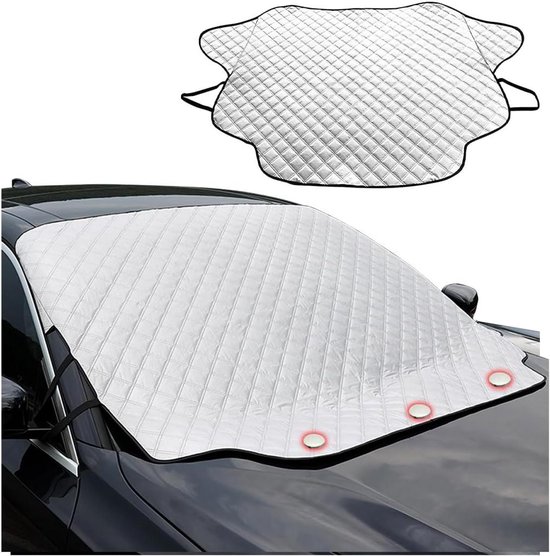 Sonnenschutz Für Die Windschutzscheibe, Wasserdichte Auto-windschutzscheibenabdeckung, Faltbare Frostschutzabdeckung (183 X 116 Cm)