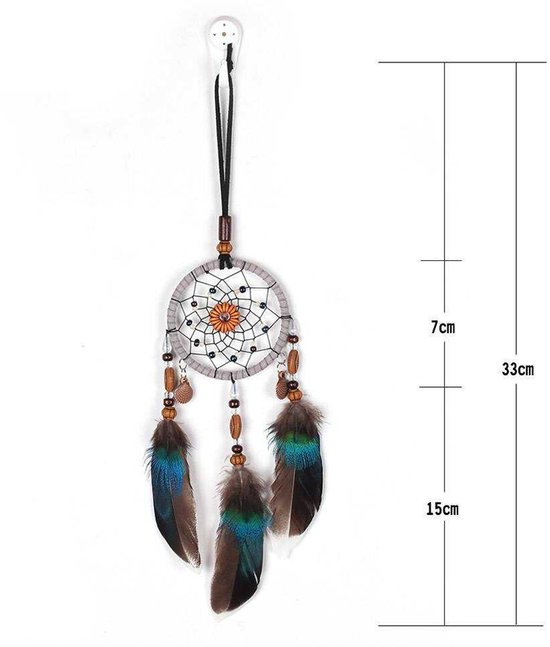 Rückspiegelaufhänger, Traumfänger-ornament