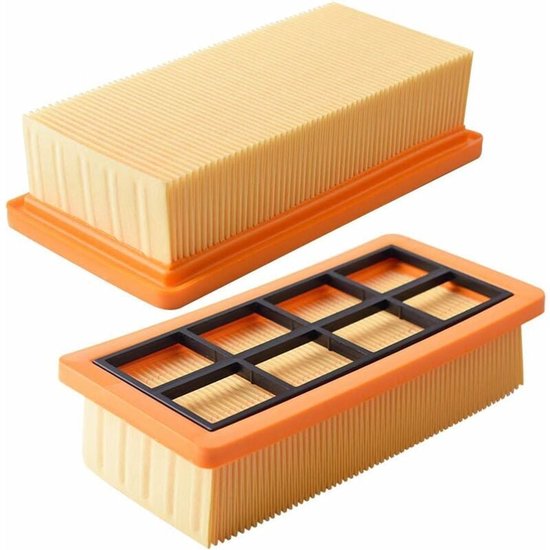Ersatzfilter – 2 Stück – Passend Für Kärcher Staubsauger Ad 3200, Ad 3 Premium Und Ad 4 Premium