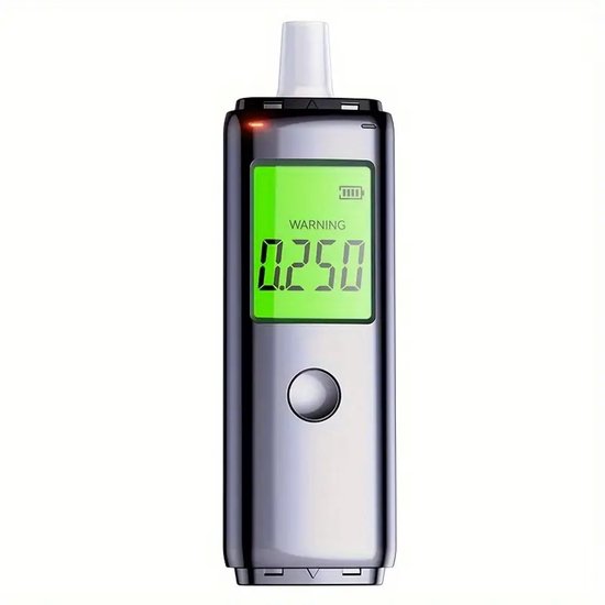 Alkoholtester Digitaler Alkoholtester Atemalkoholmessgerät Hochpräziser Weintester Professionell Usb Tragbar Digitalanzeige Für Zuhause Von Am Schwarz