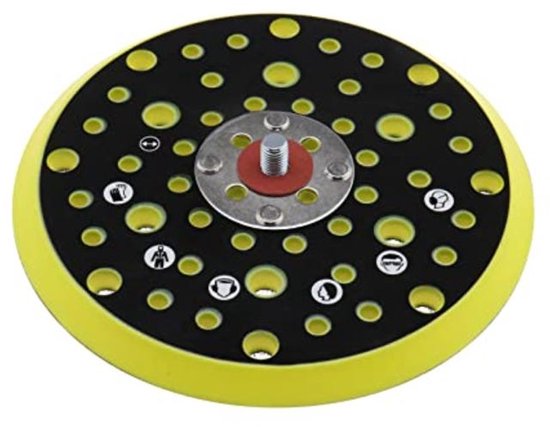 Leistungsstarke Funktionen. Ideal Zur Erkundung Der Welt Der Mirka Ceros Deros Sandmühle – 15 Cm (150 Mm) Sandmühlenbasis – 52 Löcher