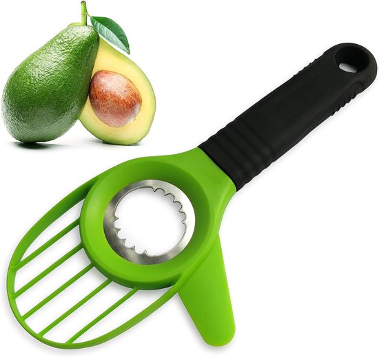 Avocado Schneider 3 In 1 Avocadoschneider Avocadoschneider Mit Schneidefunktion Kiwi Avocado Entkerner Zum Einfachen Entfernen Des Kerns