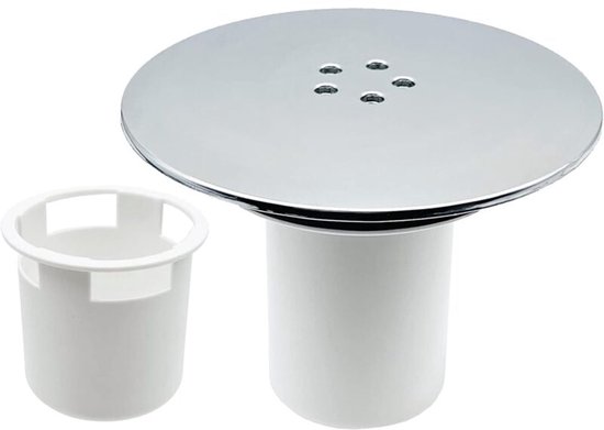 Duschablaufabdeckung 115 Mm – Ersatz-duschablaufabdeckung – Universal-ablaufabdeckung – Duschstöpsel Aus Chrom – Für Schnellen Wasserdurchfluss