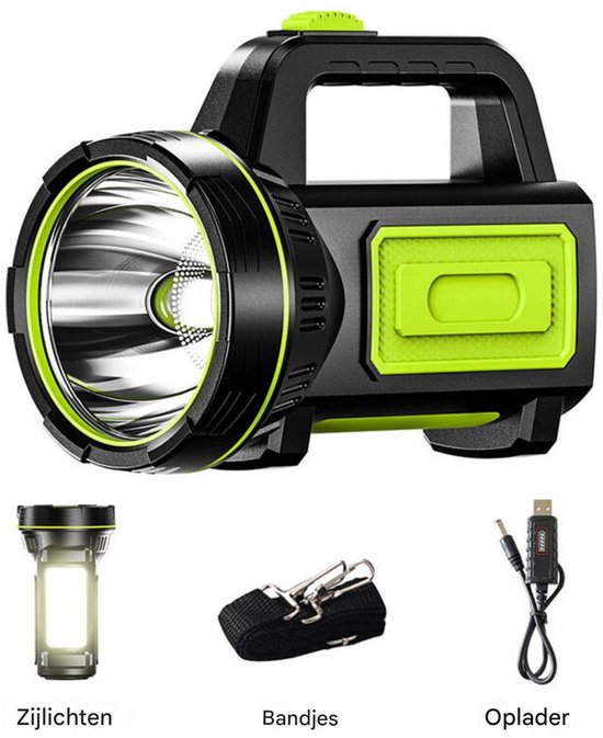 Extrem Leistungsstarke Per Usb Aufladbare Led-taschenlampe 135 000 Lumen 6000 Mah Mit Seitenlicht Hohe Leuchtkraft Wasserdicht Geeignet Für Und
