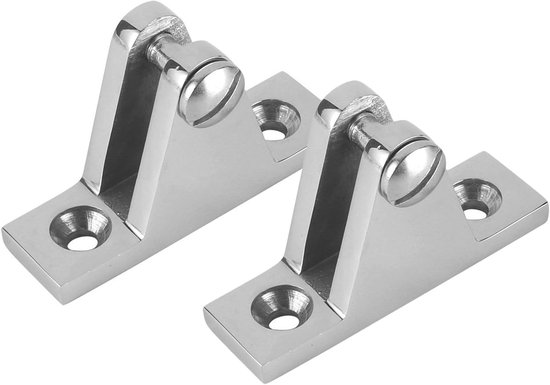 Deckscharniere Aus Edelstahl 316, 60 X 18 Mm, Hochglanzpolierte Marinebeschläge, Einfache Montage