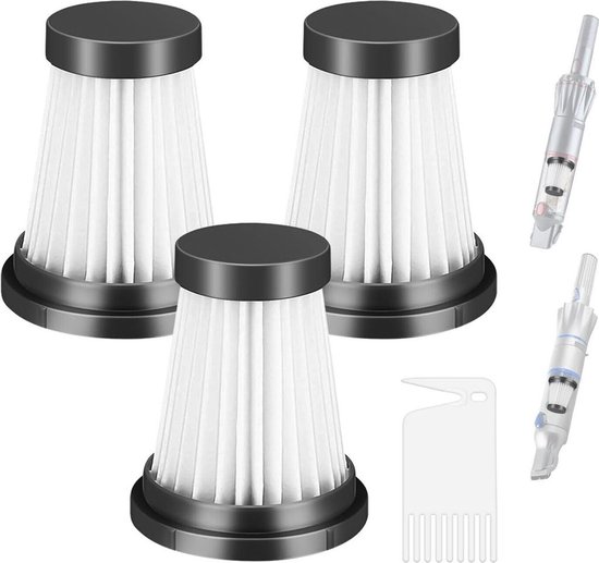 Drei Hepa-filter Passend Für Die Staubsauger Moosoo K12 K12 Pro K13 Und Genius Invictus One 1 0 X7 2 0 Ersatzteile Geeignet Für Und Kehrgeräte 1.0