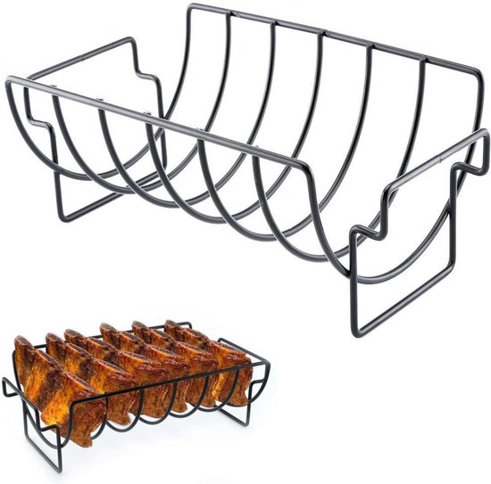 Grillbesteck-set – Steakgrillhalterung, 35 X 11,5 X 19,5 Cm, Zubehör Für Den Außenbereich